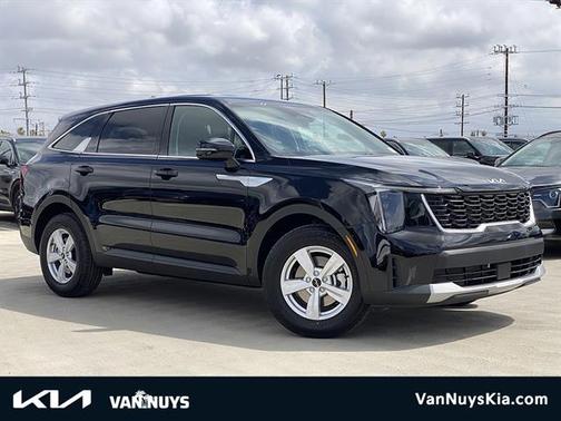 Ebony Black 2026 Kia Sorento LX