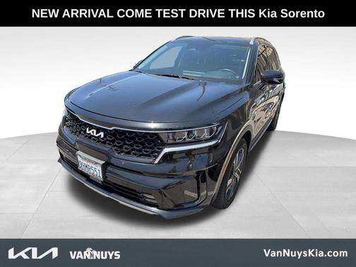Aurora Black 2023 Kia Sorento Hybrid EX
