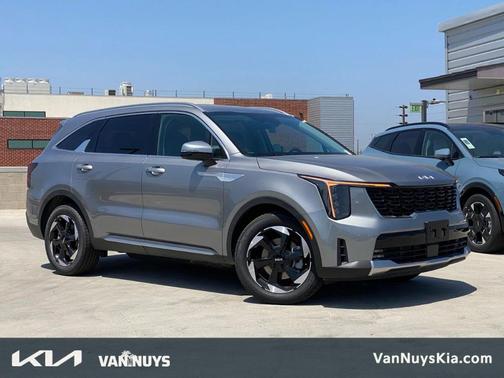 Steel Gray 2026 Kia Sorento Hybrid EX