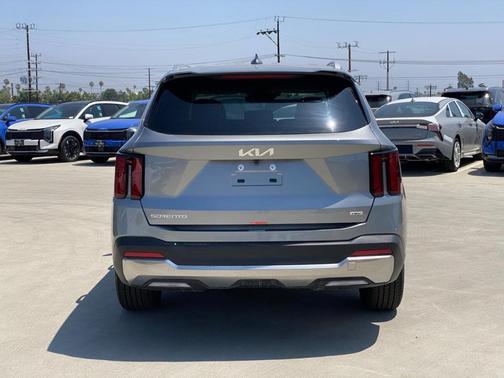 Steel Gray 2026 Kia Sorento Hybrid EX
