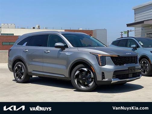 Steel Gray 2026 Kia Sorento Hybrid EX