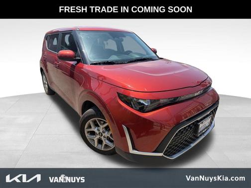Orange 2023 Kia Soul LX