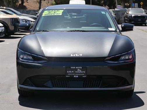 Gray 2024 Kia EV6 Wind