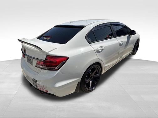 White 2013 Honda Civic Si