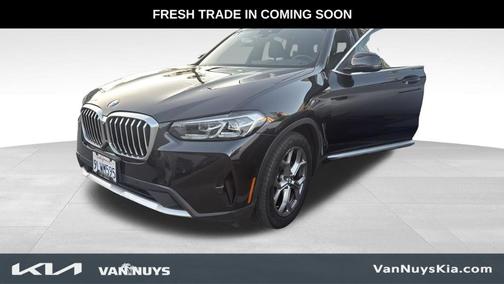 Black Sapphire Metallic 2022 BMW X3 sDrive30i