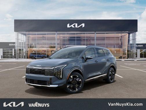 Blue 2026 Kia Sportage Hybrid SX-Prestige