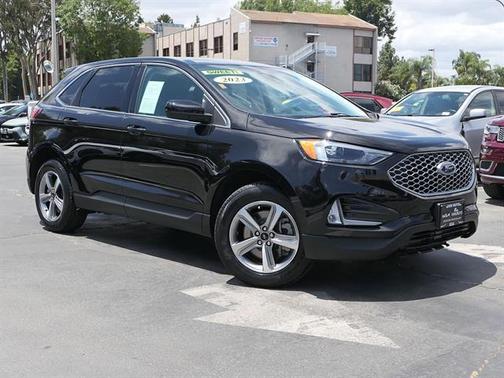 Agate Black 2023 Ford Edge Sport
