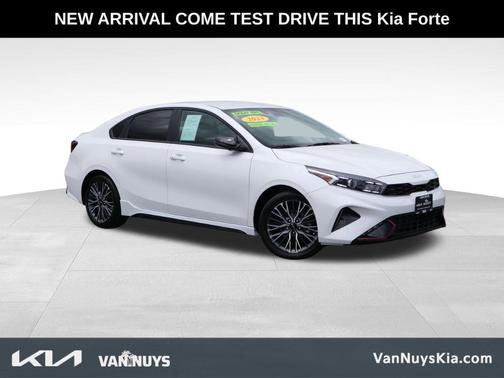 Snow White Pearl 2023 Kia Forte GT-Line