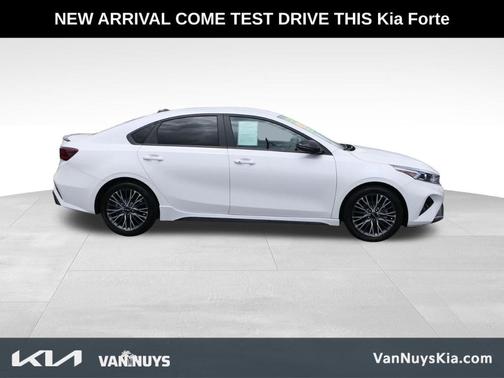 Snow White Pearl 2023 Kia Forte GT-Line
