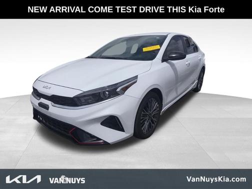 Snow White Pearl 2023 Kia Forte GT-Line