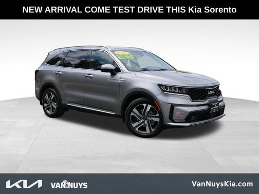 Steel Gray 2024 Kia Sorento Hybrid EX