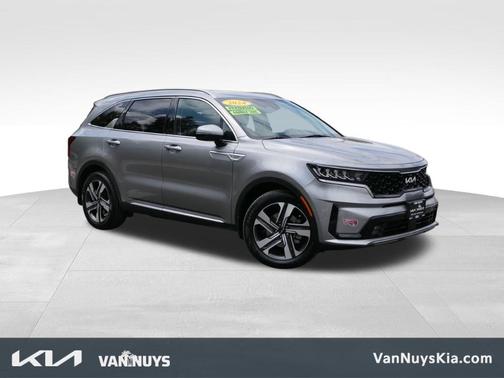 Steel Gray 2024 Kia Sorento Hybrid EX