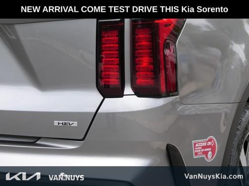 Steel Gray 2024 Kia Sorento Hybrid EX