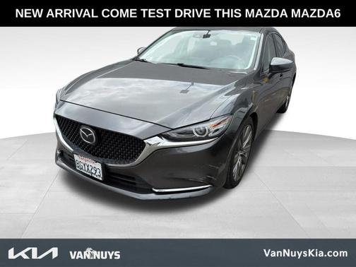 Machine Gray Metallic 2018 Mazda Mazda6 Grand Touring Reserve