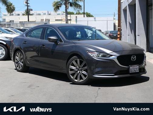 Machine Gray Metallic 2018 Mazda Mazda6 Grand Touring Reserve