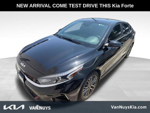 Aurora Black 2023 Kia Forte GT-Line