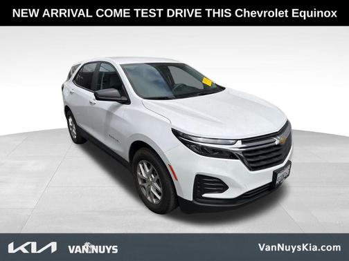 Summit White 2023 Chevrolet Equinox LS