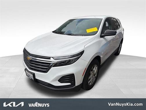 Summit White 2023 Chevrolet Equinox LS