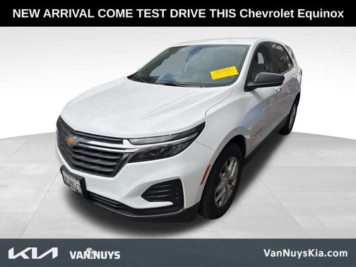 Summit White 2023 Chevrolet Equinox LS