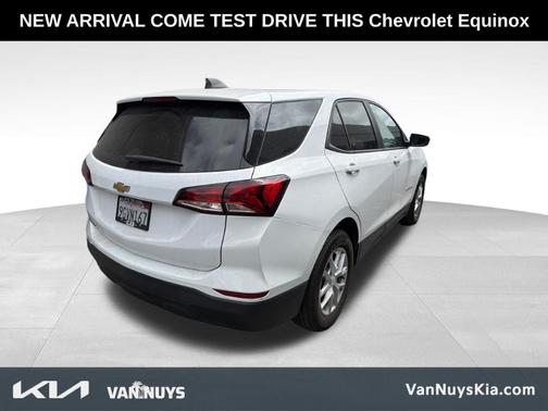 Summit White 2023 Chevrolet Equinox LS