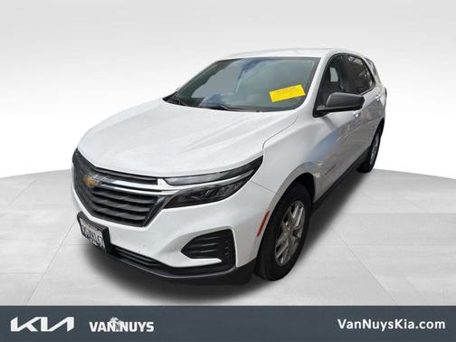 Summit White 2023 Chevrolet Equinox LS