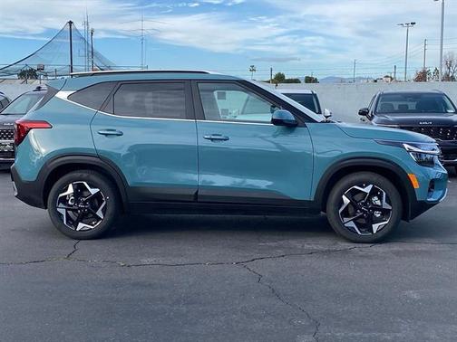 Blue 2026 Kia Seltos EX