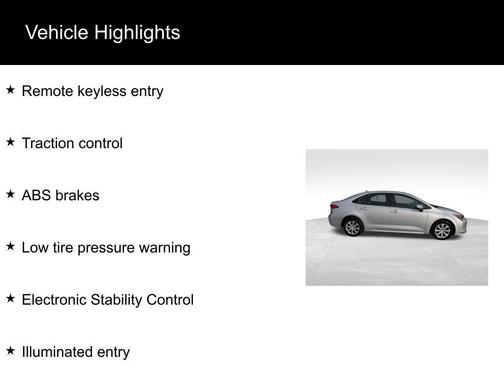 2024 Toyota Corolla LE