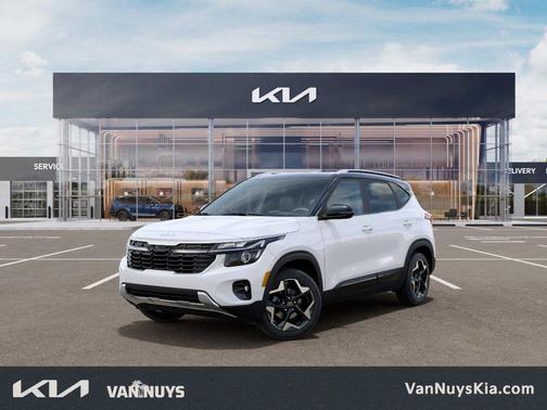 White 2026 Kia Seltos S SUV