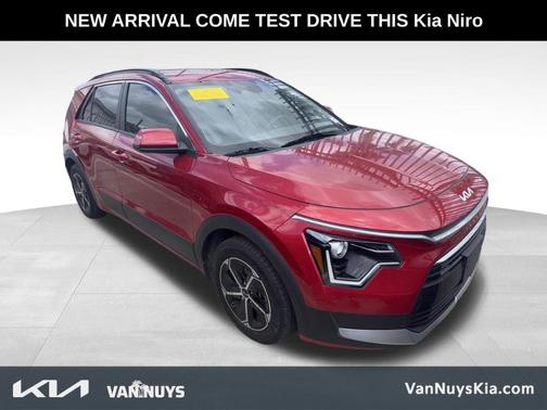 Red 2023 Kia Niro LX