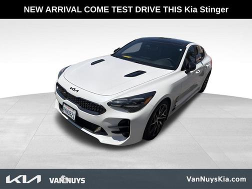 Snow White Pearl 2022 Kia Stinger GT-Line