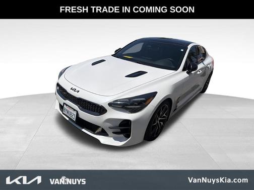 Snow White Pearl 2022 Kia Stinger GT-Line