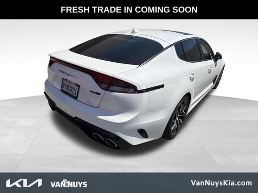 Snow White Pearl 2022 Kia Stinger GT-Line