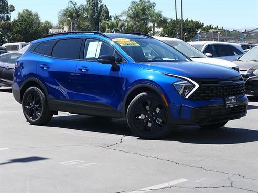Sapphire Blue 2025 Kia Sportage X-Line