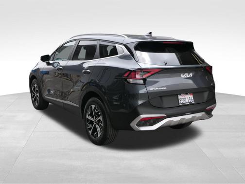 Gray 2023 Kia Sportage Hybrid EX