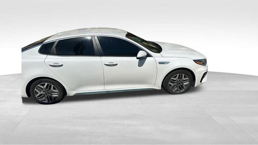 Snow White Pearl 2020 Kia Optima Hybrid EX