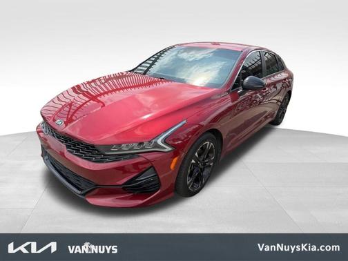 Passion Red 2021 Kia K5 GT-Line