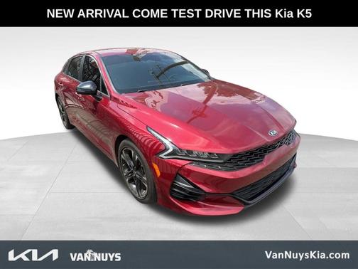 Passion Red 2021 Kia K5 GT-Line