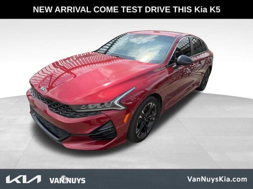 Passion Red 2021 Kia K5 GT-Line