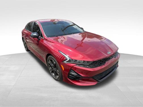 Passion Red 2021 Kia K5 GT-Line