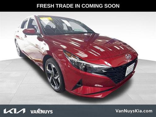 Scarlet Red Pearl 2023 Hyundai ELANTRA SEL