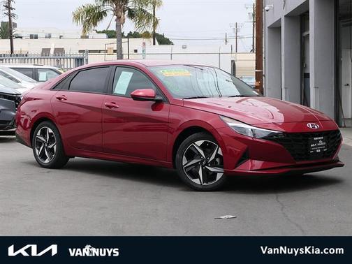 Scarlet Red Pearl 2023 Hyundai ELANTRA SEL