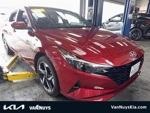 Scarlet Red Pearl 2023 Hyundai ELANTRA SEL