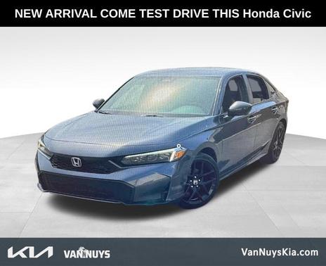 Charcoal 2025 Honda Civic Hybrid TOURING