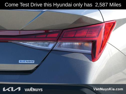 2025 Hyundai ELANTRA HEV Blue