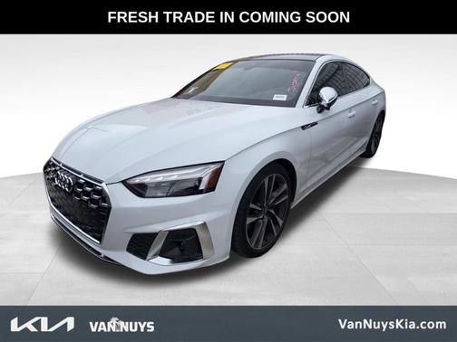 Glacier White Metallic 2024 Audi S5 3.0T Premium