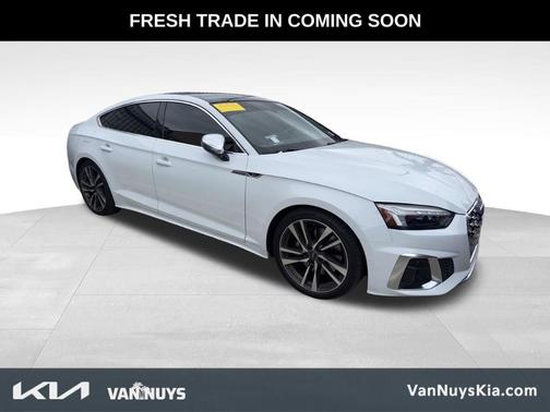 Glacier White Metallic 2024 Audi S5 3.0T Premium