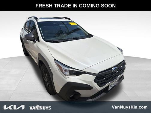 Crystal White Pearl 2024 Subaru Crosstrek Premium