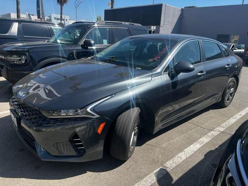 Gray 2023 Kia K5 LXS