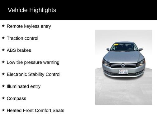2015 Volkswagen Passat 1.8T Limited Edition