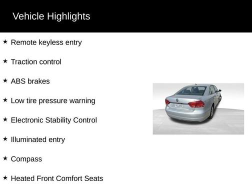 2015 Volkswagen Passat 1.8T Limited Edition